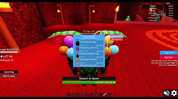 Roblox Infinity RPG - Finally got all the eggs for Universe 1 and 2