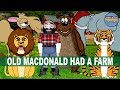 Old macdonald had a farm  childrens songs  nursery rhymes with animation