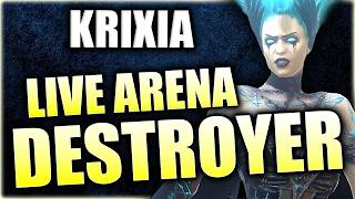 Krixia DESTROYS Live Arena. Lastidious Account Showcase ⁂ Raid: Shadow Legends
