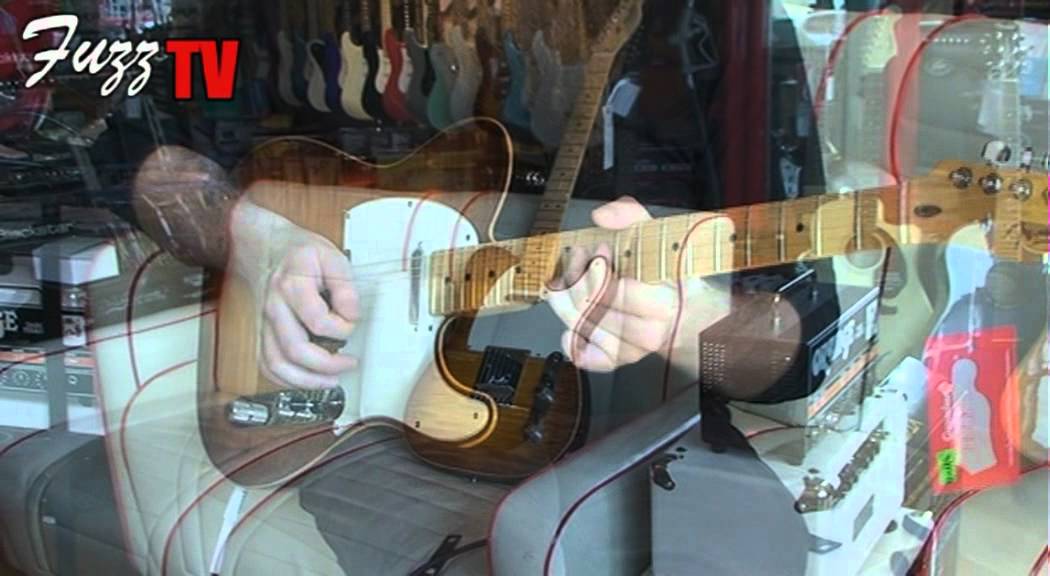 Fuzz Guitars - Fender Select Telecaster Violin Sunburst - YouTube