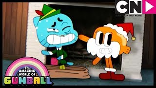 🎅 Mutlu yıllar! 🎄 Gumball Türkçe | Sihirli Değnek Dileği | çizgi film | Cartoon Network Resimi
