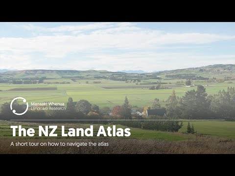 New Zealand Land Atlas OE Report Generation