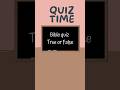 Let’s see how well you know the Book of Joshua .A quiz 🙌 True or False from Joshua