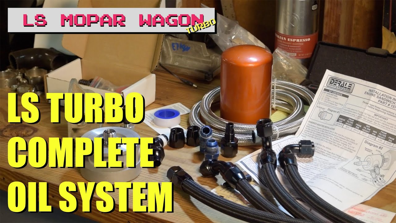 LS Turbo Oil System Build Remote filter/Cooler/Turbo Feed + Drain