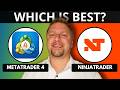 MetaTrader 4 vs NinjaTrader | Which is the Best Trading Platform in 2026?