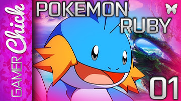 ❤ Pokemon Ruby - Walkthrough [Part 1 Pokemon Adventure!] w/ GamerChick