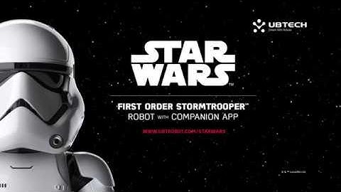 First Order Stormtrooper Robot By UBTECH Launch Video_30