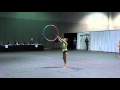 Hoop Routine Rhythmic Gymnastics Level 4