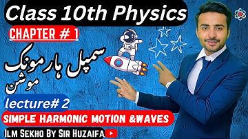 Physics - Chapter 10 - Lecture 2 - 10.1|Simple Harmonic Motion (SHM)-Class 10 #IlmSekhoBySirHuzaifa