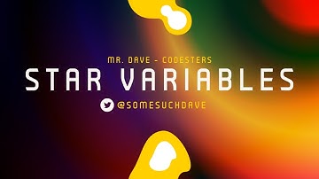 Codesters: Star Variables