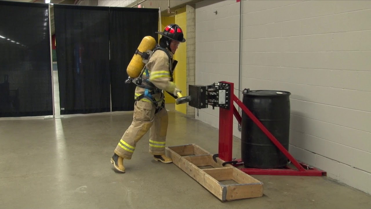 Forcible Entry Simulation_Firefighter Testing University of Alberta