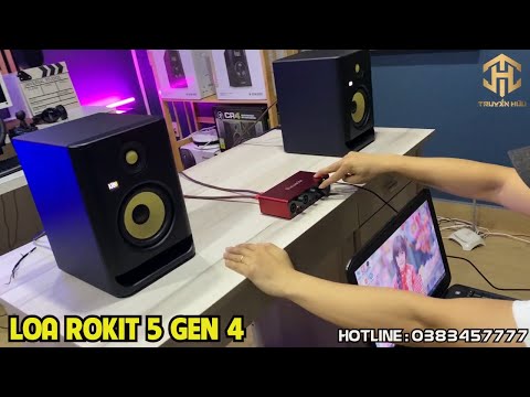 Loa Kiểm Âm KRK Rokit 5 Gen 4 NGHE NHẠC DJ CĂNG ĐÉT - BASS LỰC - BANH PHÒNG | TRUYỀN HỮU MUSIC