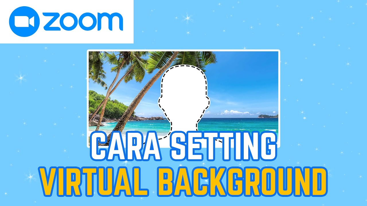 Cara mengatur virtual background di Zoom