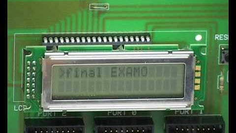 Microcontroller Project using PS/2 Keyboard & Cellular Modem