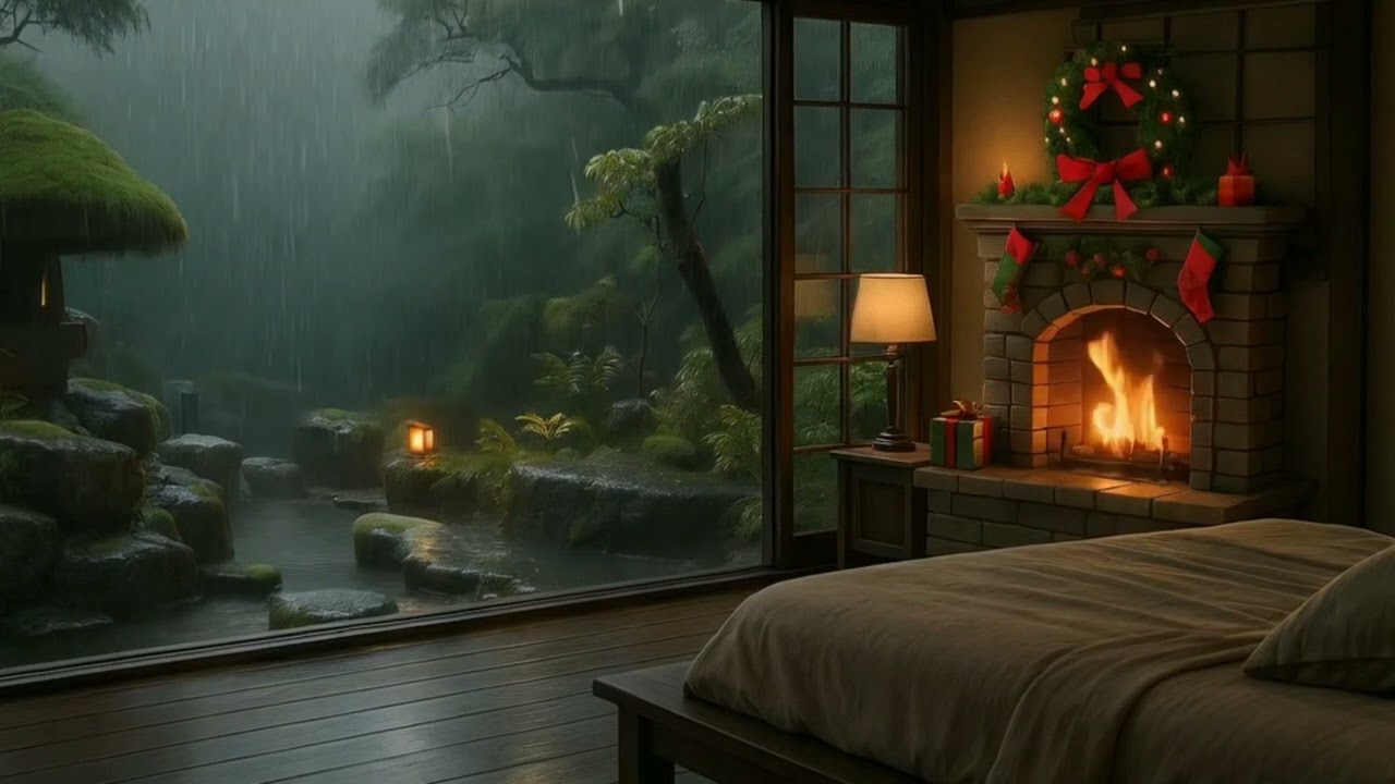 Du wirst SOFORT einschlafen! Regen in einer gemütlichen Holzhütte 🌧️🛌 | Tiefschlaf & Meditation ASMR