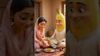 Banana Buy Home For His Love ❤️🏠 #brainrot #cartoon #talkingfruits #trending #vegetablescartoon