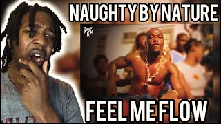 FIRST TIME HEARING Naughty By Nature - Feel Me Flow (Music Video) REACTION