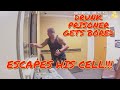 Drunk Suspect Tries to Bribe Cop Escapes from Jail Cell