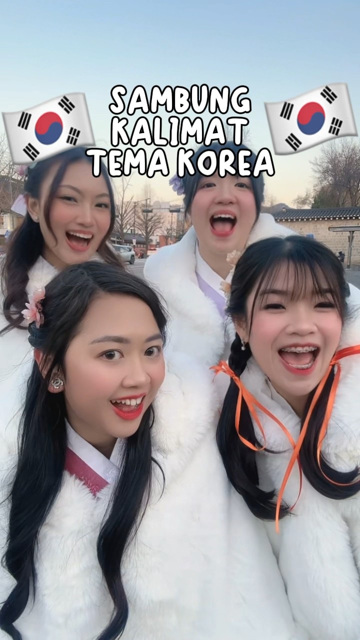 MAIN SAMBUNG KALIMAT TEMA KOREA ????? | Klara Tania #shorts