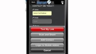 Procontact.me Virtual Business Card Demo screenshot 4