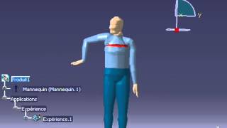 CATIA V5 : break dance - Human simulation