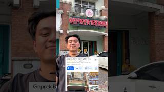 Geprek Bensu 1 Bintang vs 5 Bintang #chicken #spicy #food #star #review #fyp #shorts