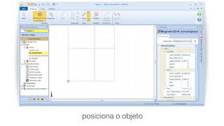Vídeo Tutorial Edificius - A MagnetcGrid2D (retangular) - ACCA software