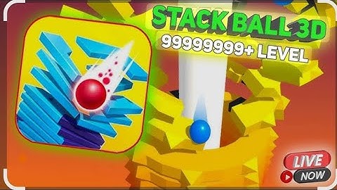 Live Stack ball 3d 🏀 highest score challenges 🎮 #stackbounce​ #shorts​ #viral​ #gaming​ #stackball​
