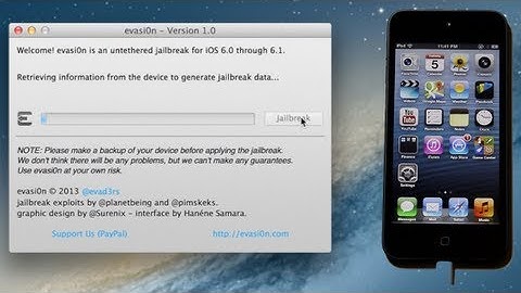 Jailbreak iOS 6 iPhone 5, iPod, iPad mini (ALL DEVICES) using evasi0n! (Windows, Mac and Linux)