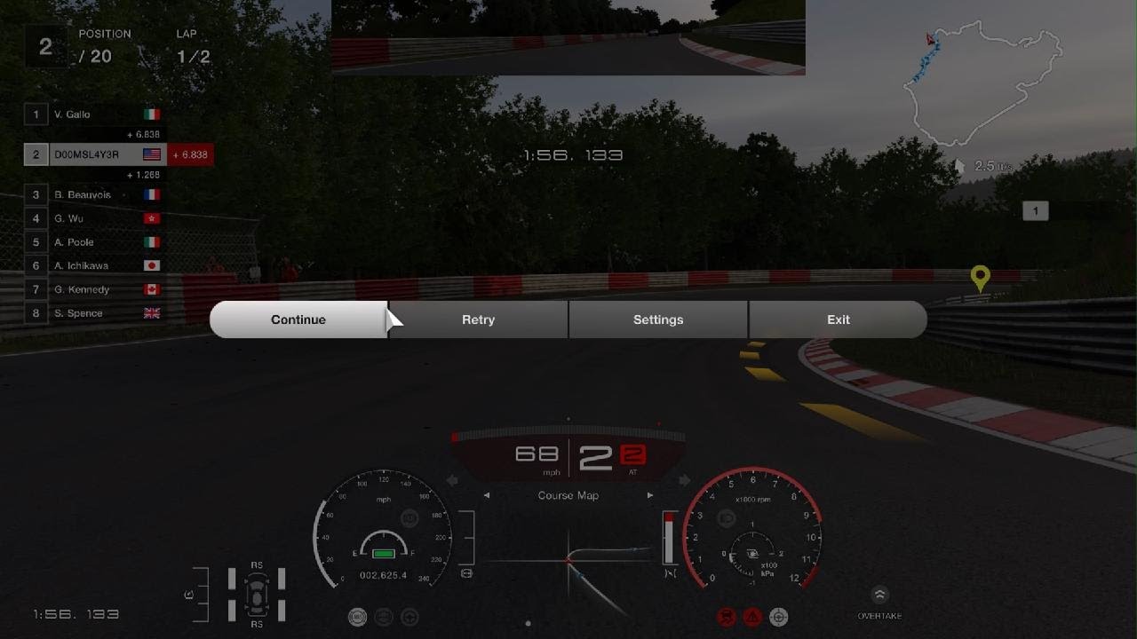 Aston Martin VALKYRIE '21 better timming in Nürburgring  5:56 GT7