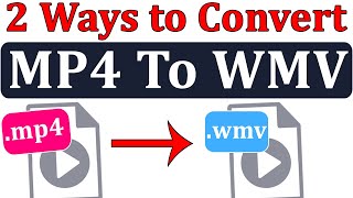 [ 2 Ways ]  MP4 To WMV Converter || How to Convert Mp4 To Wmv File in Hindi By Mukesh Burdak screenshot 2