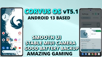 Corvus OS T5.1 For POCO F4 | Corvus OS T5.1 Android 13 Update | Smooth ROM With Stable MIUI Camera