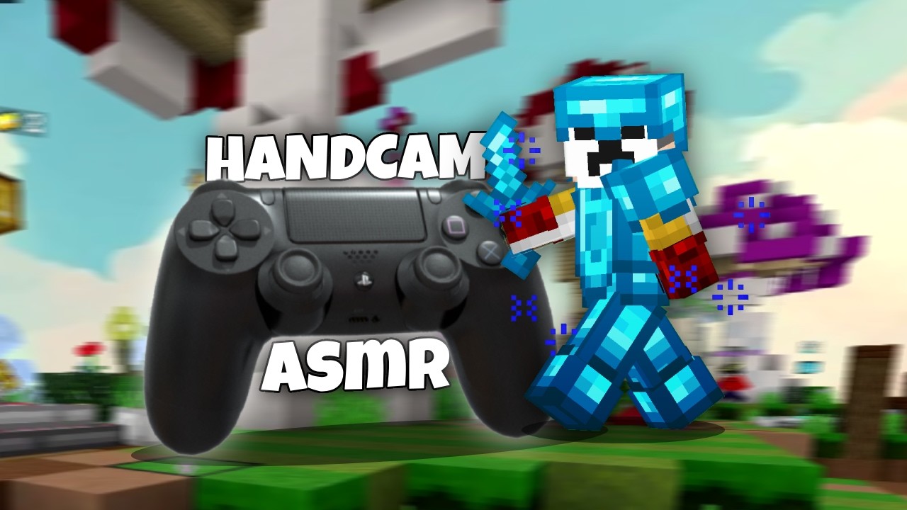 13 CPS Controller Handcam! | Hive Bedwars (Minecraft Bedrock ASMR)
