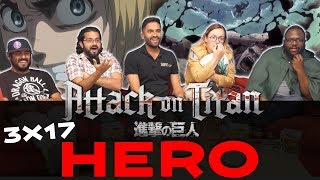 Attack On Titan - 3x17 Hero - Group Reaction