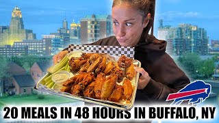 Eating EVERY Iconic Food in Buffalo in 48 Hours