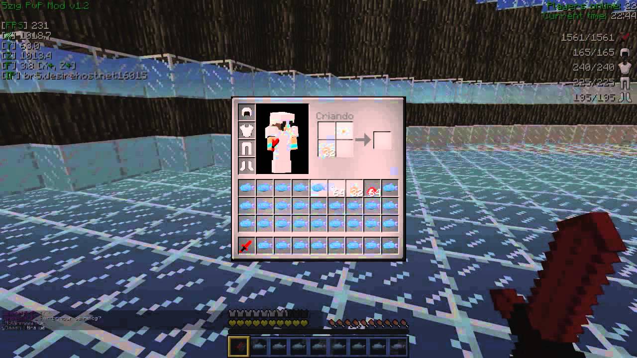 SERVER DE KITPVP 1 7 2 DESCRIÇÃO - YouTube
