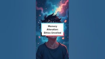 🧠 Memory Alteration: Ethics Unveiled ⚖️ | Is Changing Memories for Happiness Right? 🌟|#philosophy
