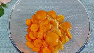 Prendi 2 mandarini e 2 carote 🥕 e fai questa deliziosa ricetta facilissima e buonissima
