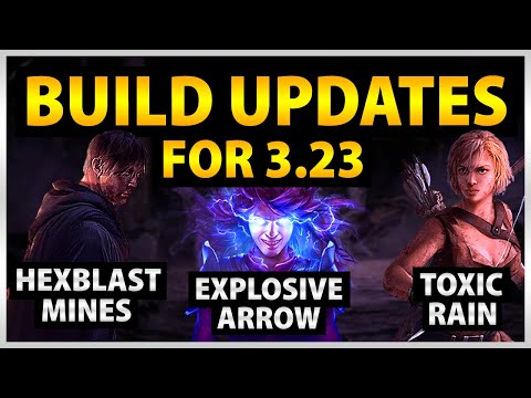 [PoE 3 23] Build Updates (EA Ballista, TR Ballista, Hexblast Mines) for Affliction League