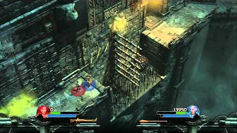 Lara Croft and the Guardian of Light (PS3) - Flooded Passage, pt. 1 (2P with Joe) (10/29/10)