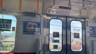 【両毛線栃木区間初運用】両毛線E231系1000番台ヤマU2編成 日立IGBT走行音 足利→桐生