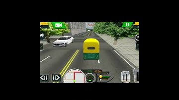 Modern Tuk Tuk Rickshaw Driving - City Mountain Auto Driver - Android GamePlay[1]