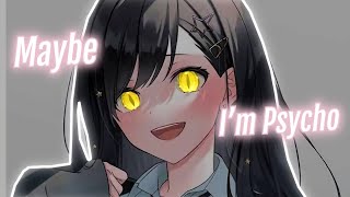 Nightcore - Maybe I'm Psycho (Lyrics) | REBENN Resimi