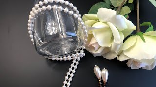 DIY elegant pearl necklace | bridal jewelry @BeadsArt #trending #diy #beadsart #jewellery