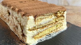 No-Bake Tiramisu Loaf