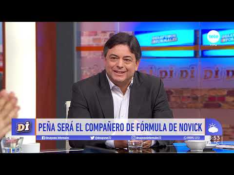 Daniel Peña aceptará ser el candidato a vicepresidente de Edgardo Novick