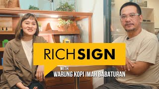 Download Lagu Dibalik Kesuksesan Warung Kopi Imah Babaturan | RICH SIGN MP3