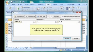 Excel 2007. 15. Trabajando con listas.