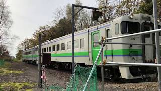 【JR北海道】札沼線 普通列車 新十津川駅入線