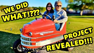1953 Lusse Auto Skooter 150cc Bumper Car Steel Body ATV Gas Powered Custom Kart